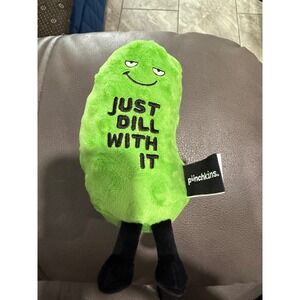 Punchkins Just Dill With It Plush Pickle Keychain